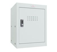 Phoenix Safe Company 2 Light Grey Cube Locker Electronic