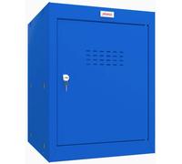 Phoenix Safe Company Blue Cube Locker with Key Lock, CL0544BBK, 66 Liters | Size: 500mm Phoenix Safe Company Blue 500mm