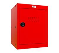 Phoenix Safe Company - CL Series - Cube Lockers - Red Size 2 Cube Locker With Combination Lock - 520 x 400 x 400mm - CL0544RRC