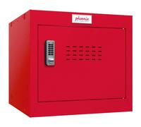 Phoenix Red Cube Locker - Electronic Locking