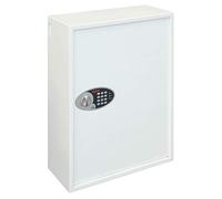 Phoenix Safe Company - KS0036E Phoenix Cygnus Key Deposit Safe -700 Hooks - Electronic Lock - Key Holder Wall Mounted - Scratch Resistant White Paint Finish - 132 Litres - 49kg