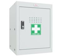 Phoenix Safe Company Light Grey Medical Cube Locker with Electronic Lock, MC0544GGE, 66L Phoenix Safe Company Light Grey