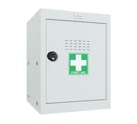 Phoenix Safe Company Medical 2 Grey Cube Locker Combination