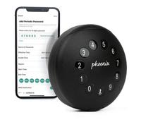 Phoenix Safe Company - Palm Key Safe - Smart Key Box - App Control - One Time Passcode Combination Lock - Key Safe Wall Mounted -