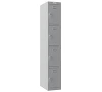 Phoenix Safe Company Personal locker in Grey with Key Lock, PL1433GGK, 34L | Size: 180 cm x 100 cm Phoenix Safe Company Grey 180 cm x 100 cm