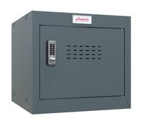 Phoenix Safe Company Phoenix Cl0344Aae Size 2 Grey Cube Locker With Electronic Lock