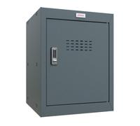 Phoenix Safe Co. Phoenix CL Series Size 2 Cube Locker in Antracite Gre