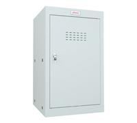 Phoenix Safe Company Phoenix Cl0644Ggk Size 2 Light Grey Cube Locker With Key Lock