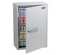 Phoenix Safe Company Phoenix Commercial Key Cabinet Kc0605E 300 Hook With Electronic Lock.