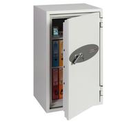 Phoenix Fire Commander FS1911K Fire Safe with Key Lock Size 1, white