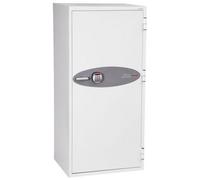Phoenix Safe Company Phoenix Fire Commander Fs1912E Size 2 Fire Safe In White With Electronic Lock