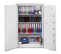 Phoenix Safe Company Phoenix Fire Commander Fs1914E Size 4 Fire Safe In White With Electronic Lock