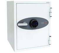 Phoenix Safe Company Phoenix Fire Fighter Fs0441F Size 1 Fire Safe With Fingerprint Lock
