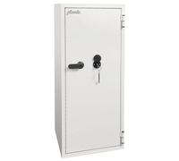 Phoenix Safe Company Phoenix Fortress Pro Ss1465K Security Safe In Scratch-Resistant White Paint With Double-Bitted Key Lock
