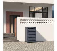 Phoenix Safe Company Phoenix Gb1168Aak Anthracite Single Wheelie Bin Store / Bin Storage
