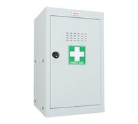 Phoenix Safe Company Phoenix Mc0644Ggc Size 3 Light Grey Medical Cube Locker With Combination Lock