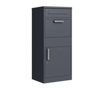Phoenix Safe Company Phoenix Pb1121Aak Secure Parcel Delivery Box, Outdoor Parcel Box With Key Lock, Safe Package Storage Solution