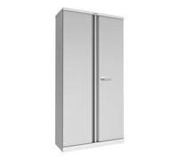 Phoenix Safe Company Phoenix Scl Series Scl1891Gge 2 Door 4 Shelf Steel Storage Cupboard In Grey With Electronic Lock