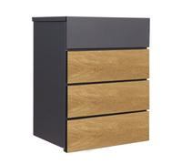 Phoenix Safe Company Phoenix Top Loading Smart Parcel Box Pb1331Awk With Key Lock