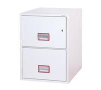 Phoenix Safe Company Phoenix World Class Vertical Fire File Fs2252K 2 Drawer Filing Cabinet With Key Lock