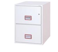 Phoenix Safe Company Phoenix World Class Vertical Fire File Fs2272K 2 Drawer Filing Cabinet With Key Lock