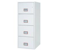 Phoenix Safe Company Phoenix World Class Vertical Fire File Fs2274K 4 Drawer Filing Cabinet With Key Lock