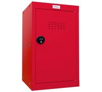 Phoenix Safe Company Red Cube Locker with Combination Lock, CL0644RRC, 87L | Size: 600mm Phoenix Safe Company Red 600mm