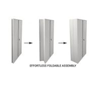 Phoenix Safe Company Scf 2 Door 4 Shelf Folding Cupboard Key