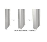 Phoenix Safe Company Scf 4 Shelf Folding Cupboard Electronic