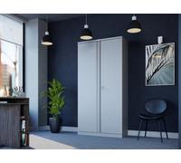Phoenix SCL1891GGK Grey Steel Storage Cupboard