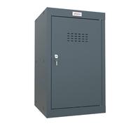 Phoenix Safe Company Size 3 Grey Cube Locker with Key Lock, CL0644AAK, Capacity: 87 Liters Phoenix Safe Company Grey