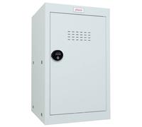 Phoenix Safe Company Size 3 Light Grey Cube Locker with Combination Lock, CL0644GGC, 87L | Size: 600mm Phoenix Safe Company Light Grey 600mm