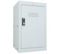 Phoenix Safe Company Size 3 Light Grey Cube Locker with Electronic Lock, CL0644GGE, 87L | Size: 600mm Phoenix Safe Company Light Grey 600mm