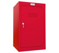 Phoenix Safe Company Size 3 Red Cube Locker with Key Lock, CL0644RRK, 87 Liters Phoenix Safe Company Red