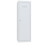 Phoenix Safe Company Size 4 Light Grey Cube Locker with Key Lock, CL1244GGK, 173L | Size: 120 cm x 100 cm Phoenix Safe Company Light Grey 120 cm x 100 cm