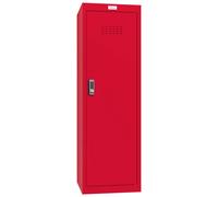 Phoenix Safe Company Size 4 Red Cube Locker with Electronic Lock, CL1244RRE, 173 Liters Phoenix Safe Company Red