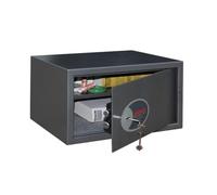 Phoenix Safe Company - SS0803K Vela Home & Office Security Safe | Key Locking | Twin Locking Bolts | Metallic Graphite Finish | 34 Litre Capacity | 12kg