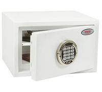Phoenix Safe Company - SS1181E Fortress - UK Police Approved - Twin Locking Bolts - Electronic Locking - White Paint Finish - 7 Litre Capacity - 15kg