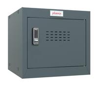 Phoenix Safe Phoenix CL0344AAE Size 2 Grey Cube Locker with Electronic Lock