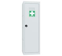 Phoenix Safe Phoenix MC1244GGC Size 4 Light Grey Medical Cube Locker with Combination Lock - Light Grey - Steel - 20