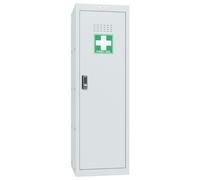 Phoenix Safe Phoenix MC1244GGE Size 4 Light Grey Medical Cube Locker with Electronic Lock - Light Grey - Steel - 20