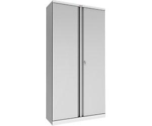 Phoenix SCL Series Regular Door Cupboard Steel 4 Shelves Lockable 915 x 370 x 1,830 mm Grey