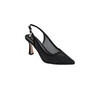 'Phoenix' Slingback Court Shoes Lotus Black 4