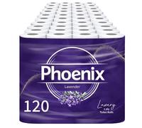 Phoenix Soft Lavender Fragranced Luxury Toilet Rolls Bulk Buy - Quilted White 3