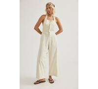 Phoenix Solid Overalls at Free People in Tofu, Size: Medium - female