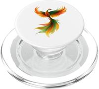 Phoenix Spiritual Bird Fire Phoenix Reborn Mythology Lover PopSockets PopGrip for MagSafe