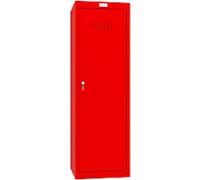 Phoenix Steel Locker 1 Doors Key lock 400 x 400 x 1,265 mm Red
