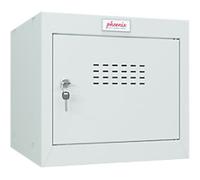 Phoenix Steel Locker 1 Doors Key lock 400 x 400 x 365 mm Grey