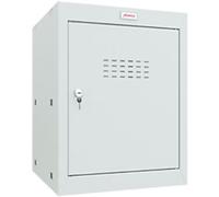 Phoenix Steel Locker 1 Doors Key lock 400 x 400 x 520 mm Grey