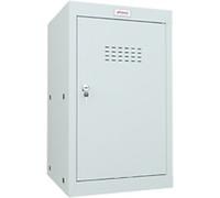 Phoenix Grey Small Locker - Key Locking